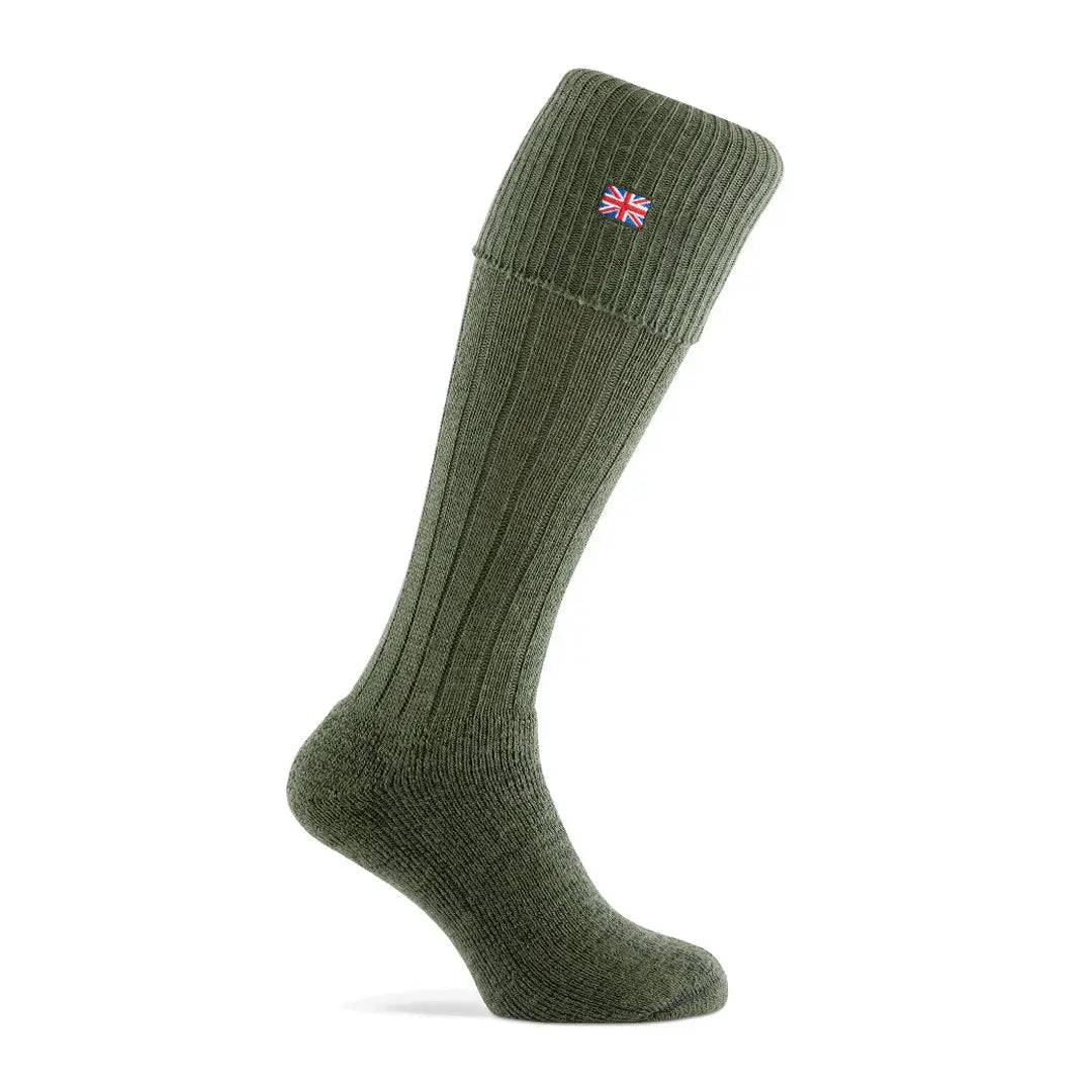 Ski socks for ski nerve-Pennine Gamekeeper Union Flag Shooting Socks