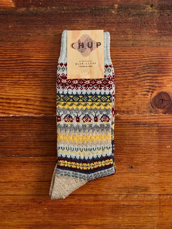 Ski socks for ski threads-Four Seasons Sock in Ghost