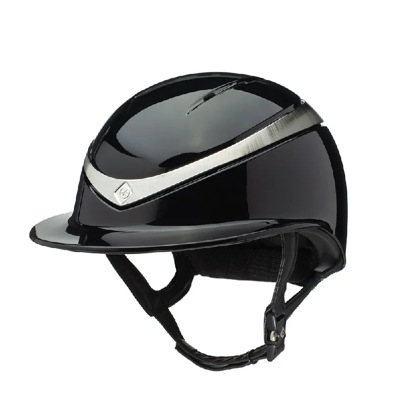 Helmet with easy straps-Halo Luxe Helmet by Charles Owen (Clearance)  (CLEARANCE)