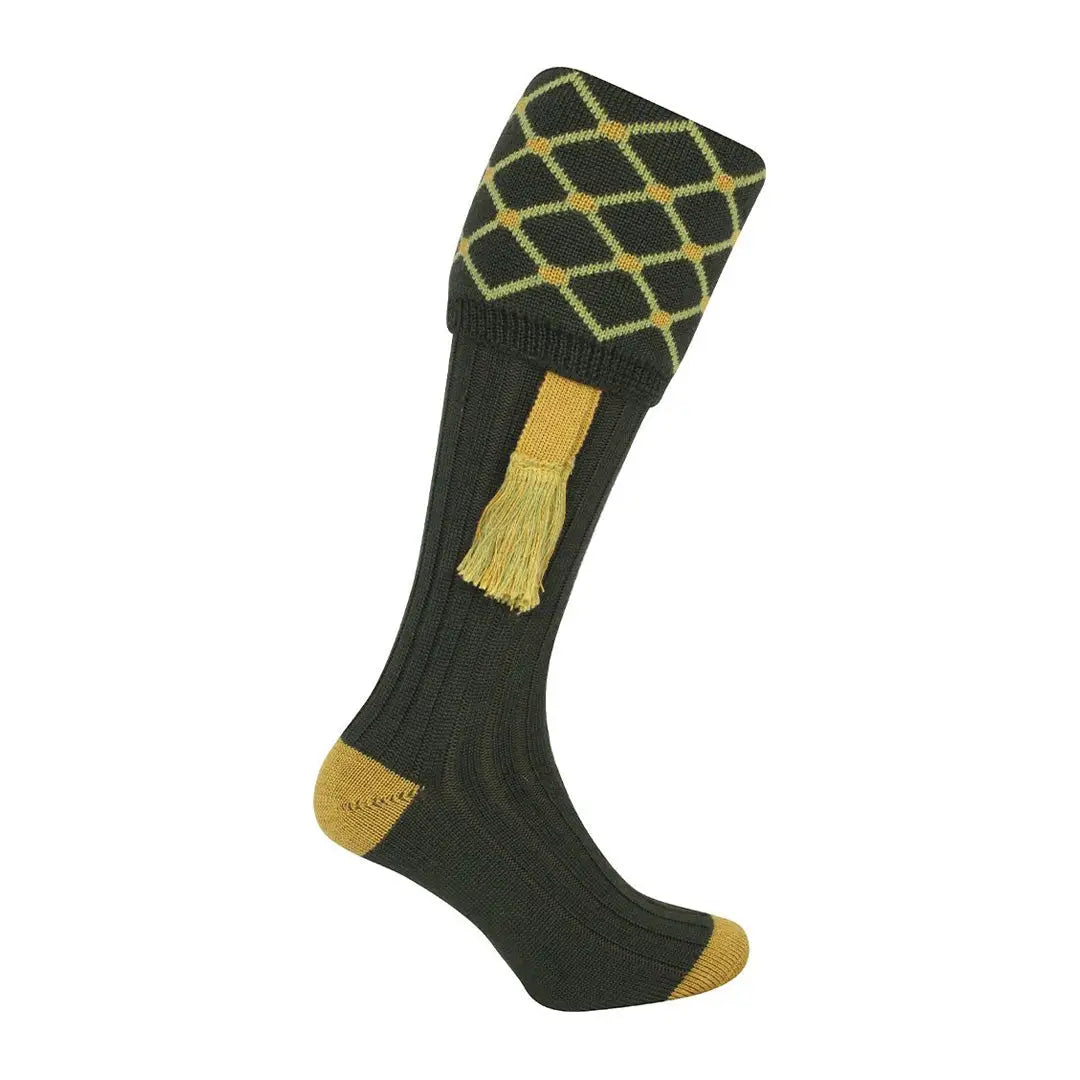 Ski socks for ski power-Jack Pyke Diamond Shooting Socks