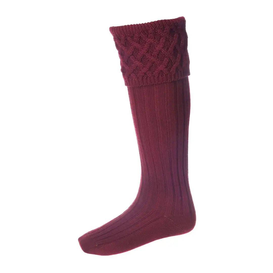 Ski socks for ski pure-House of Cheviot Rannoch Socks