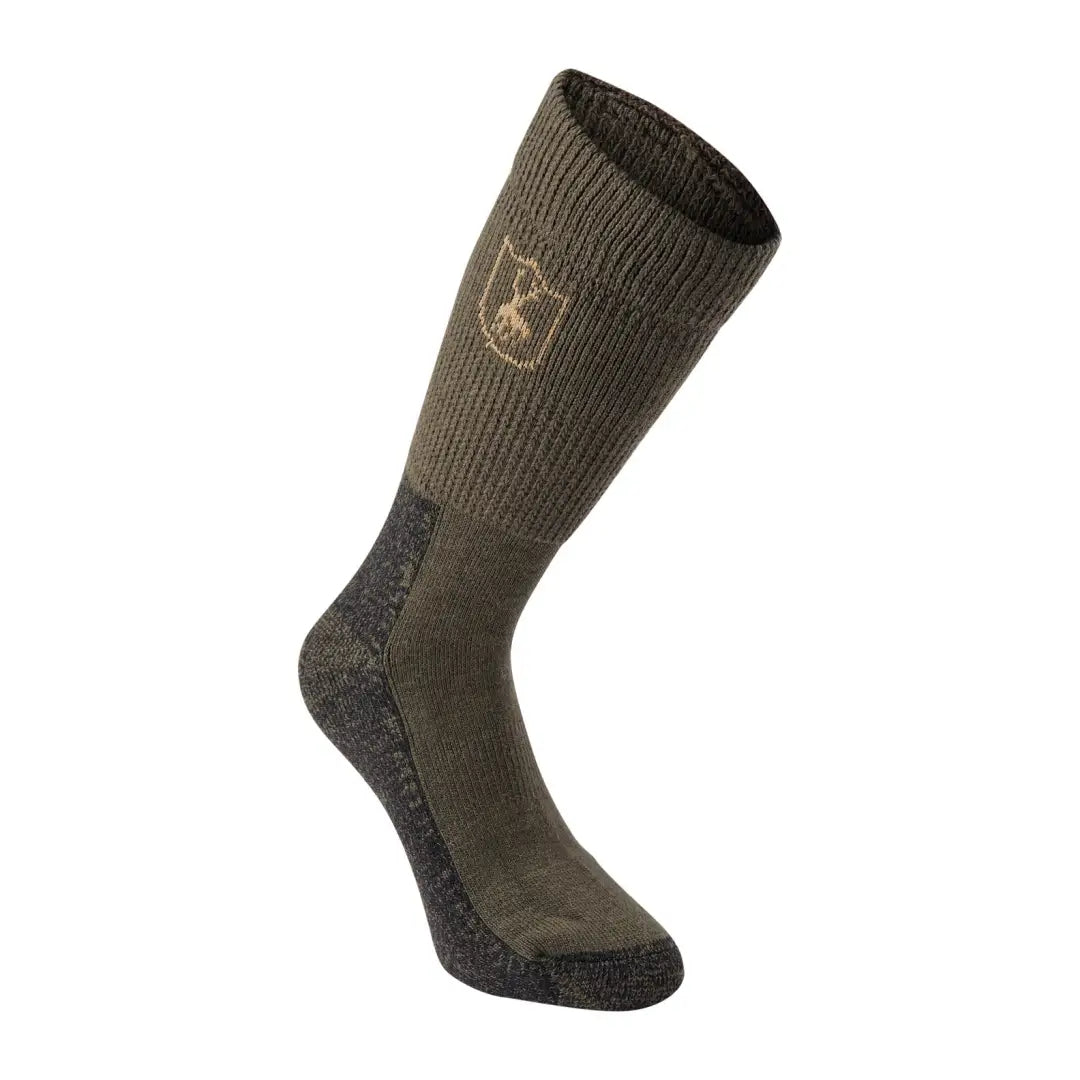 Ski socks for ski fever-Deerhunter Wool Socks Deluxe - Short