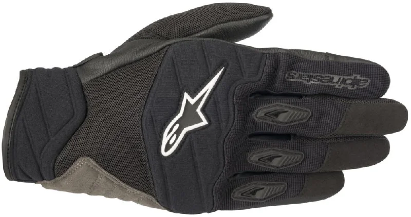 Gloves for cleaning-Alpinestars Men’s Shore Black Gloves