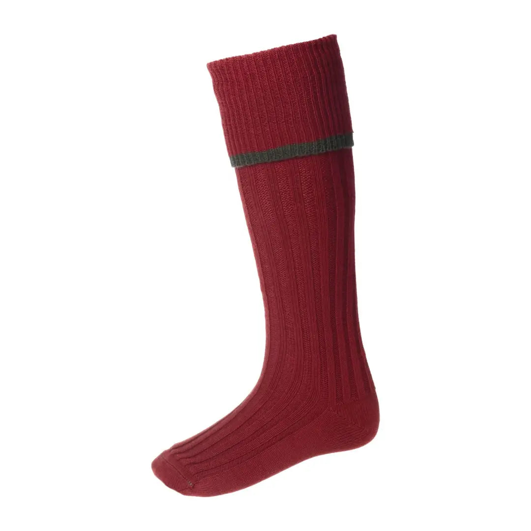 Ski socks for ski breeze-House of Cheviot Estate Field Socks