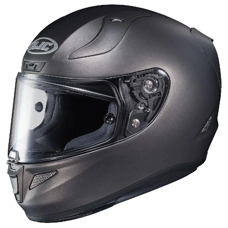 Helmet with strong padding-HJC RPHA-11 Pro Matte Titanium Full Face Helmet