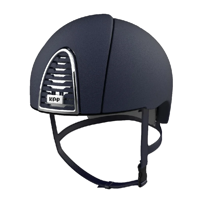 Helmet for beginners-Riding Helmet Cromo 2.0 Jockey Textured by KEP