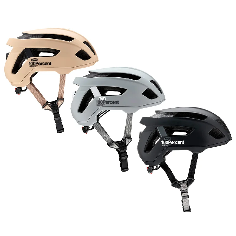 Helmet with extra straps-100% Altis Gravel Helmet