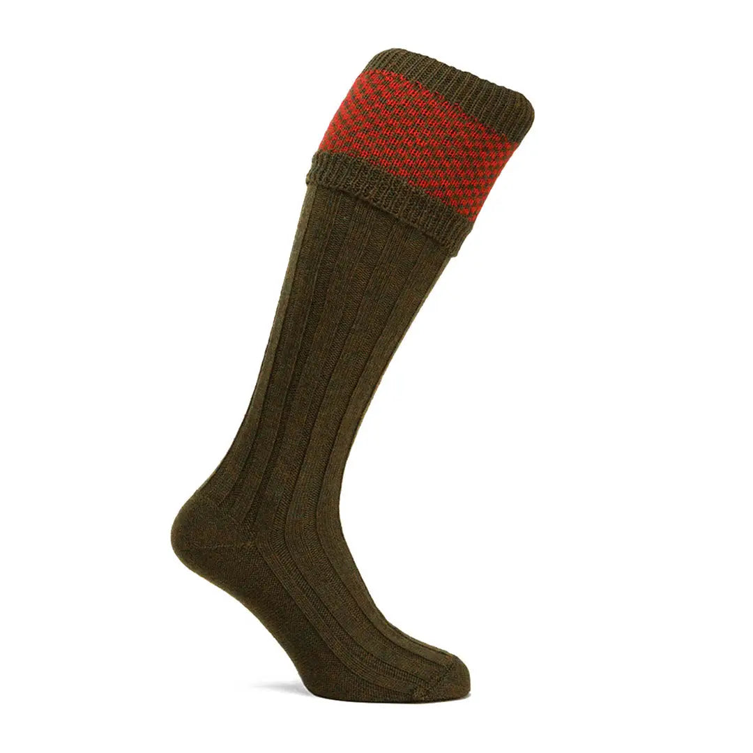 Ski socks for ski fall-Pennine Penrith Shooting Socks