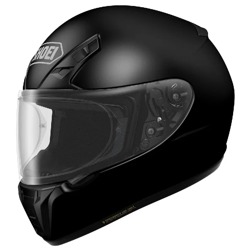 Helmet with durable padding-Shoei RF-SR Black Full Face Helmet