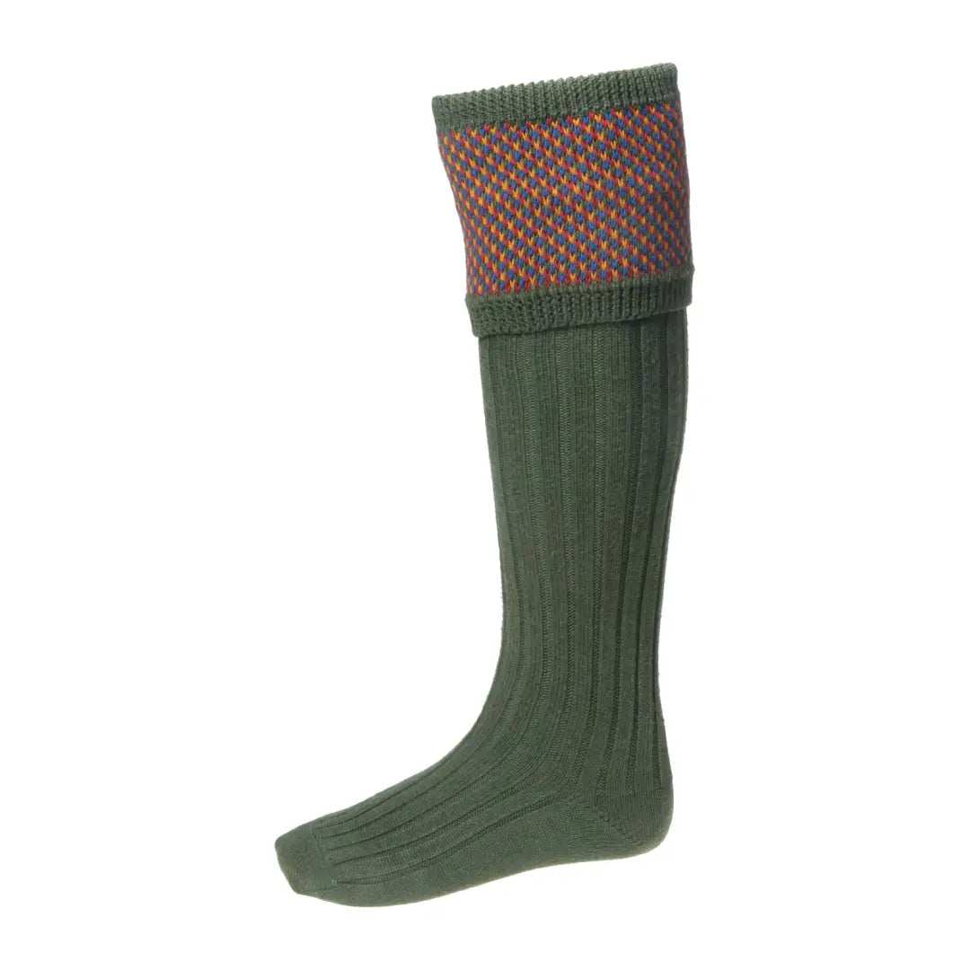 Ski socks for ski soft-House of Cheviot Tayside Socks