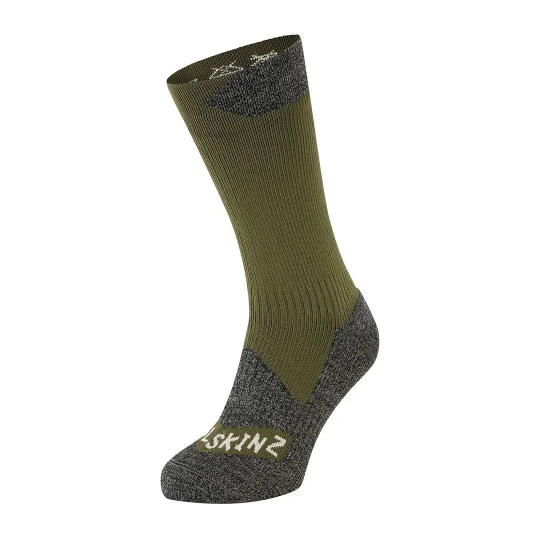 Ski socks for ski chill-Sealskinz Raynham Waterproof Sock