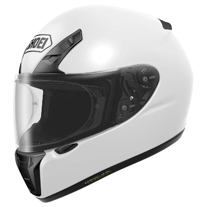 Helmet for tough biking-Shoei RF-SR White Full Face Helmet