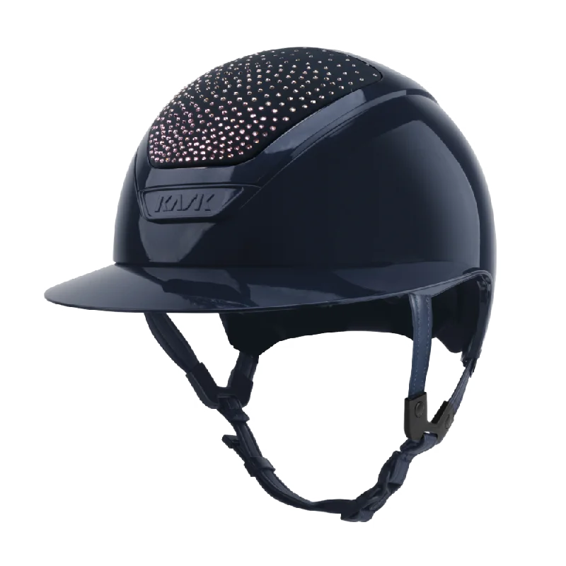 Helmet for all-season design-Waterfence Star Lady Pure Shine Riding Helmet by KASK