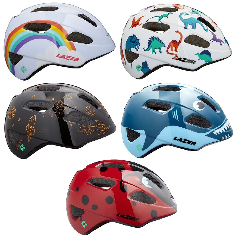 Helmet with secure design-Lazer P'Nut KinetiCore Kids Helmet