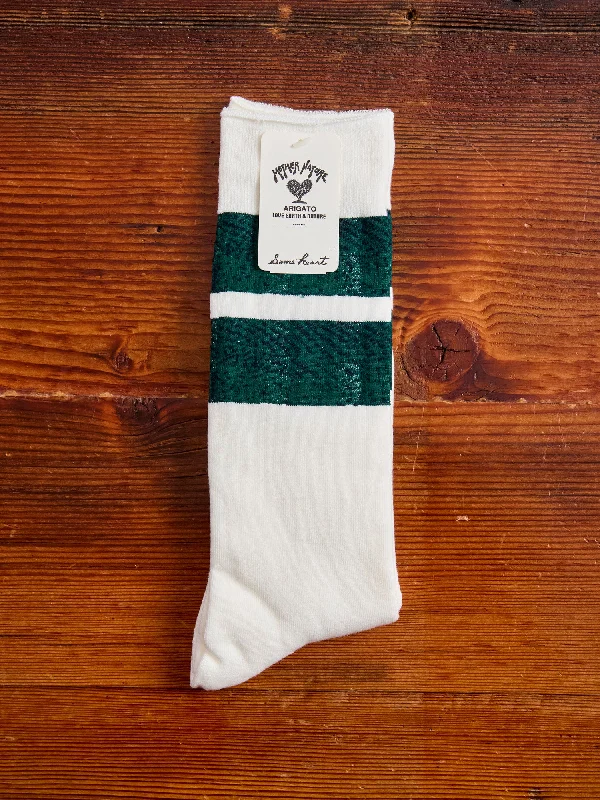 Ski socks for ski mixes-"Wind Flow" Pile Socks in White