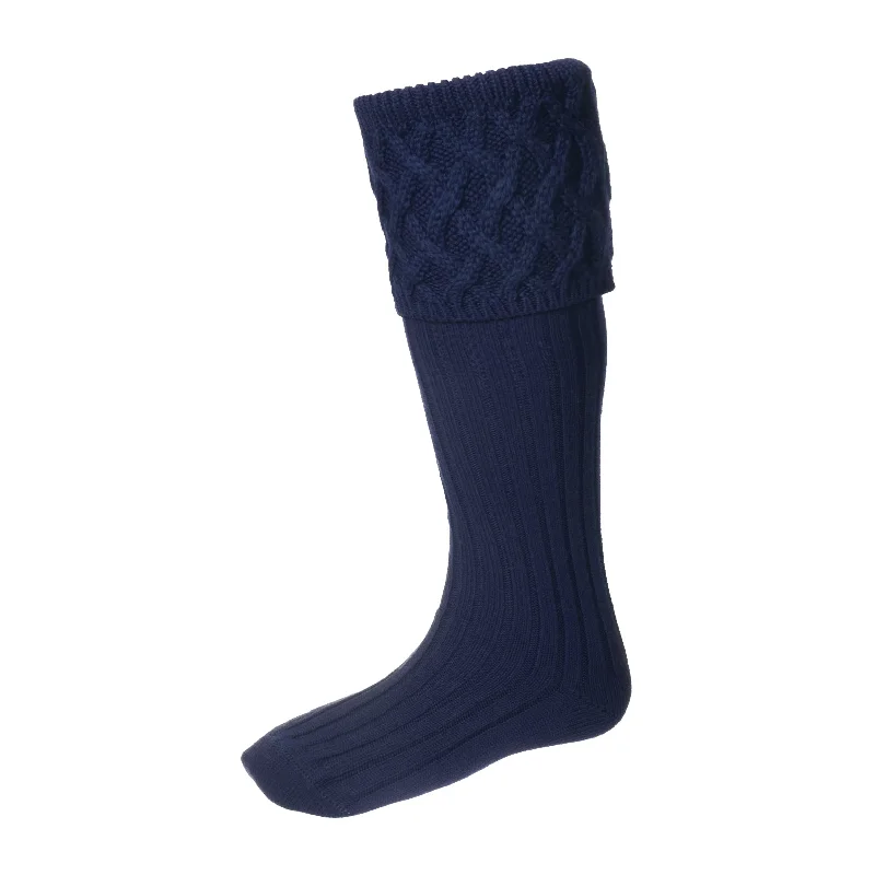 Ski socks for ski warm-House of Cheviot Rannoch Socks