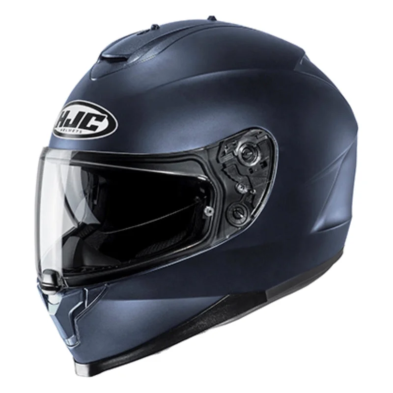 Helmet with strong fit-HJC C70 Semi-Flat/Matte Anthracite Full Face Helmet