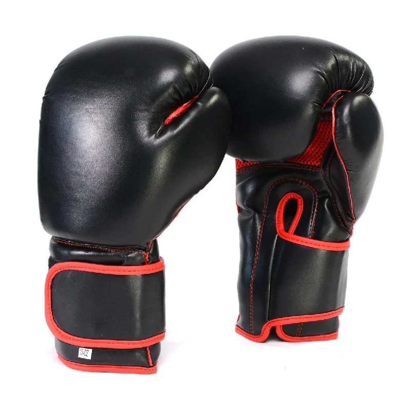 Gloves for event giveaways-X-Fitness XF2000 Gel Boxing Kickboxing Punching Bag Gloves-BLK/RED