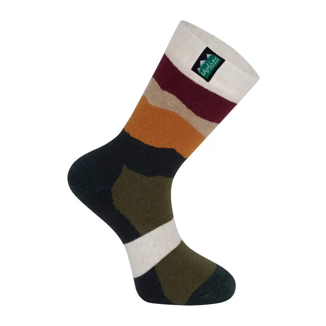 Ski socks for ski hype-Ridgeline Merino Wool Socks Mid Length