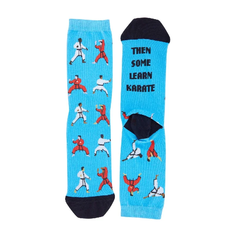 Ski socks for ski kits-Karate Champ Socks