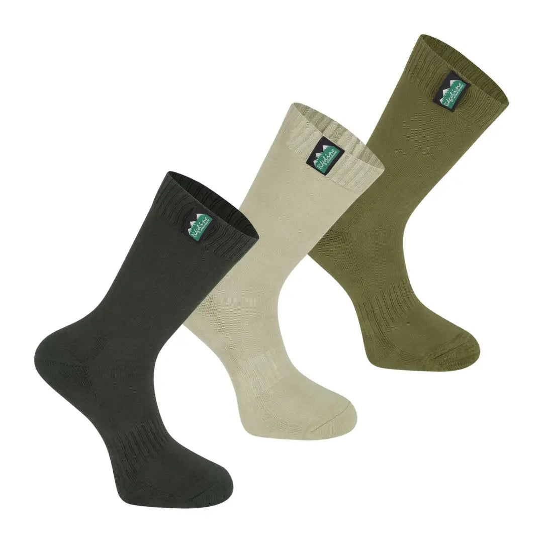 Ski socks for ski clap-Ridgeline Cotton Work Socks Mid Length