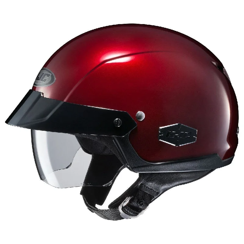 Helmet with firm design-HJC IS-Cruiser Wine Half Helmet