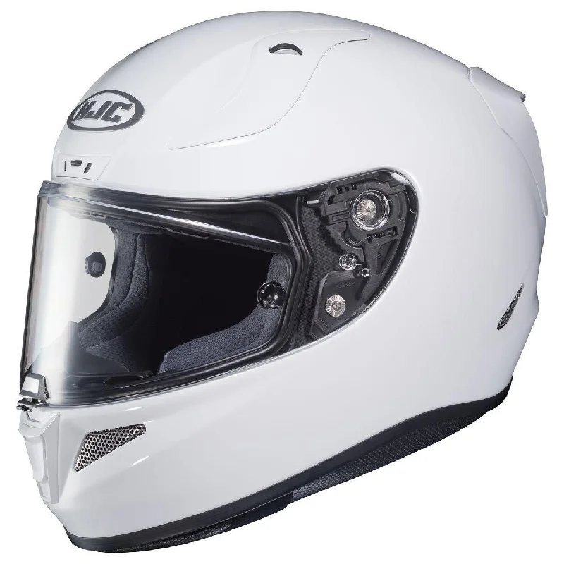 Helmet with compact padding-HJC RPHA-11 Pro White Full Face Helmet