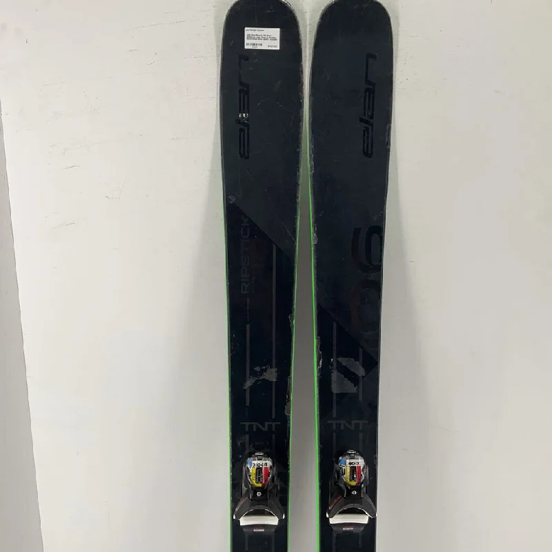 Skis with durable edges-2020 Elan Ripstick 106 Black Edition w/ Look Pivot 12 Bindings