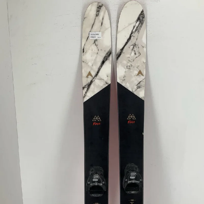 Skis with flexible bindings-2022 Dynastar M-Free 118 w/ Armada Warden 11 Bindings