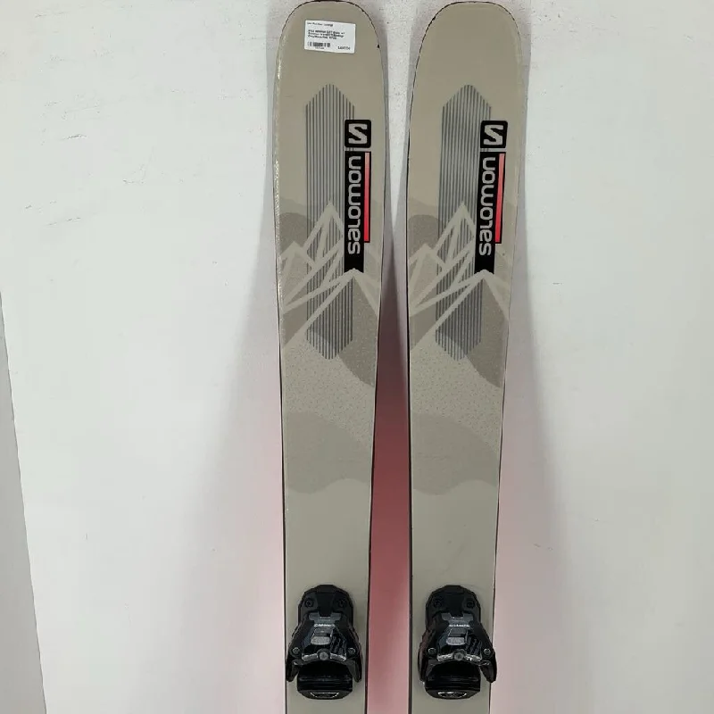 Skis for powder turns-2022 Salomon QST Stella w/ Salomon Warden 11 Bindings