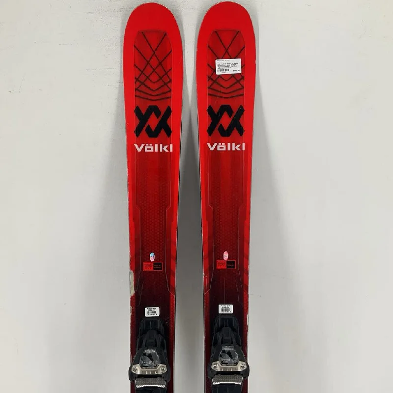 Top skis for carving trails-2022 Volkl M6 Mantra w/ Marker Squire TCX 11 Demo Bindings *Epoxied Topsheet*