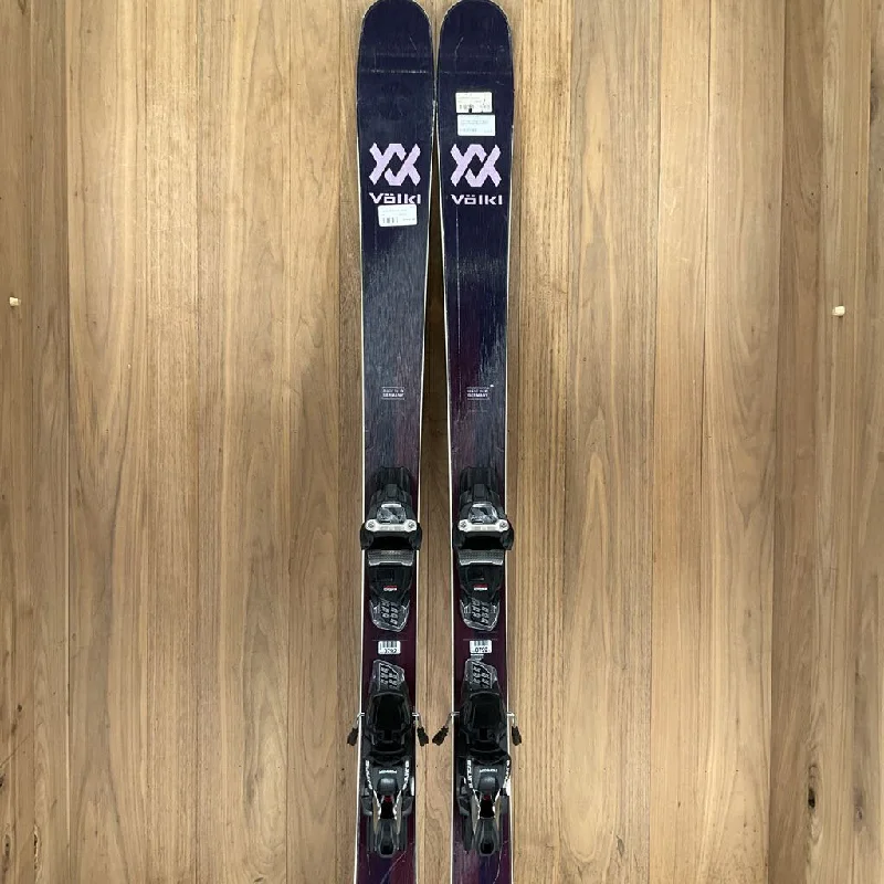 Skis for hard trails-2022 Volkl Yumi 80 w/ Marker Squire 11