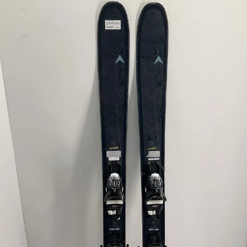 Skis for wet slopes-2023 Dynastar Women's E-Pro 99 w/ Loo NX12 Demo Bindings