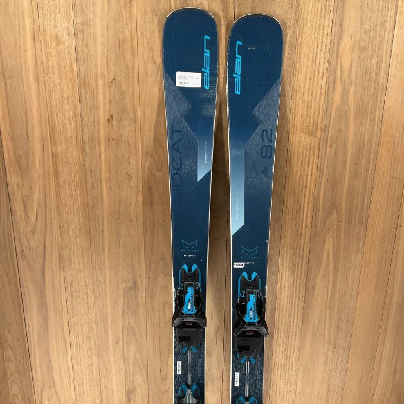 Skis with rocker technology-2023 Elan Wildcat 82 CX w/ Elan ELW 11 Demo Bindings