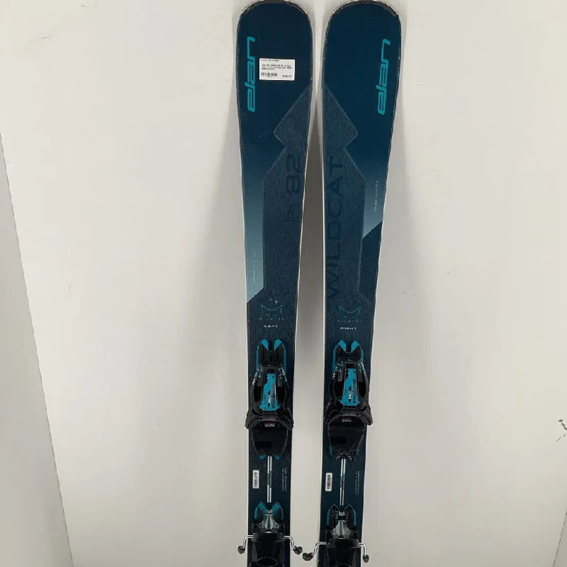 Skis with strong edges-2023 Elan Wildcat 82 CX w/ Elan ELW 11 Demo Bindings