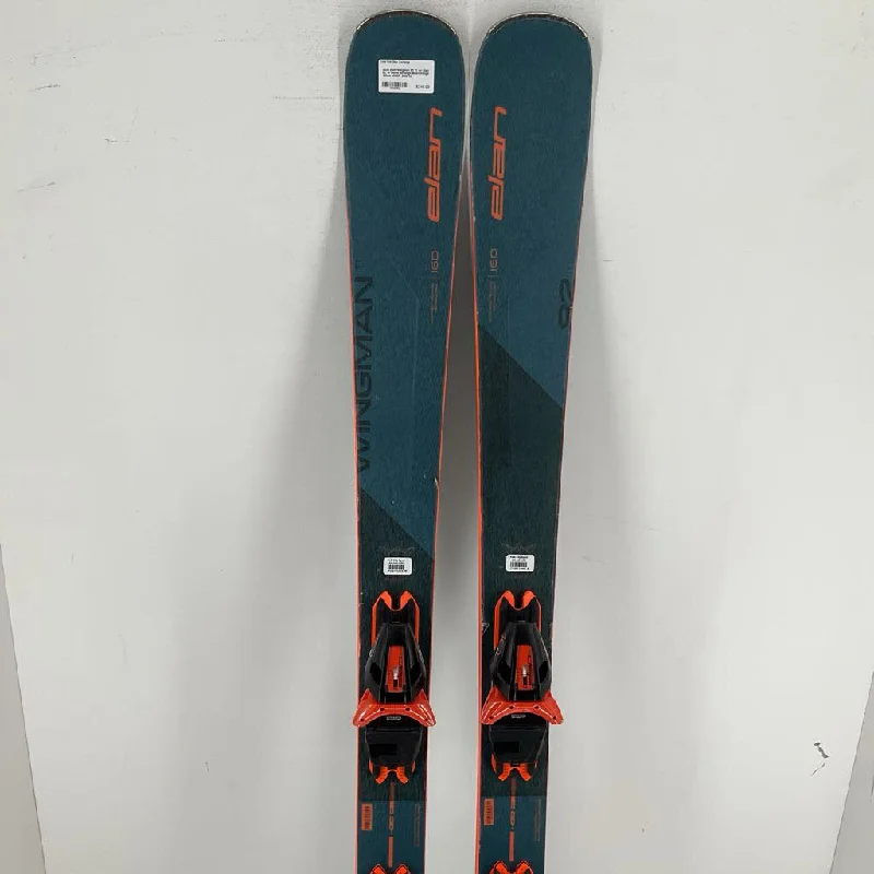 Skis with bold edges-2023 Elan Wingman 82 Ti w/ Elan EL 10 Demo Bindings