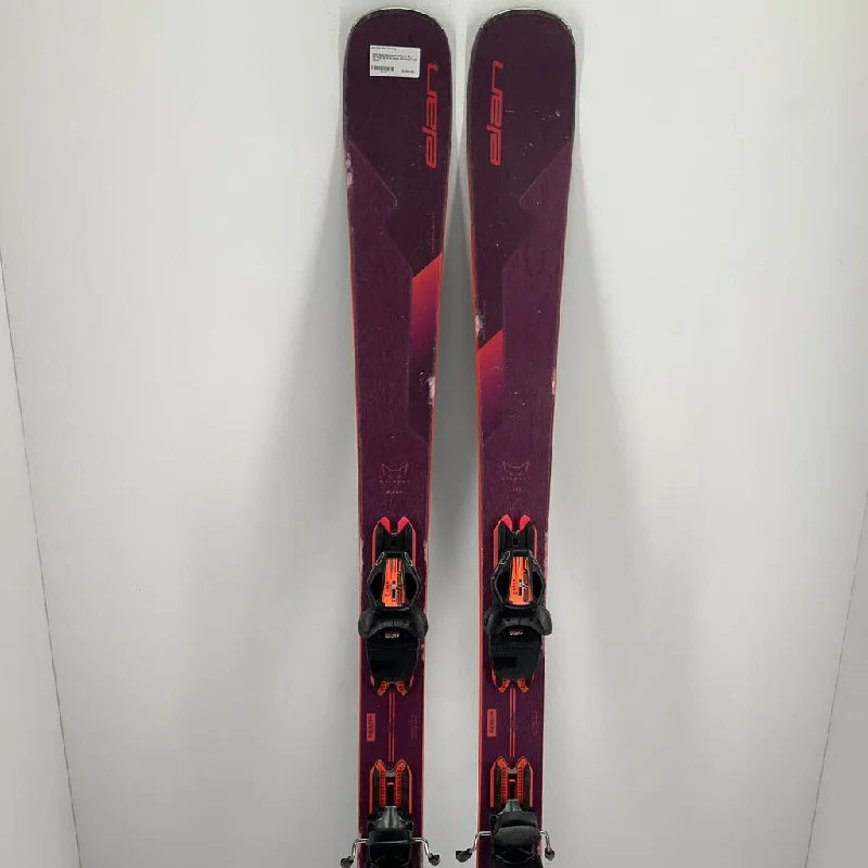 Affordable skis for pros-2023 Elan Women's Wildcat 82 C W/ Elan ELW 9 Demo Binding