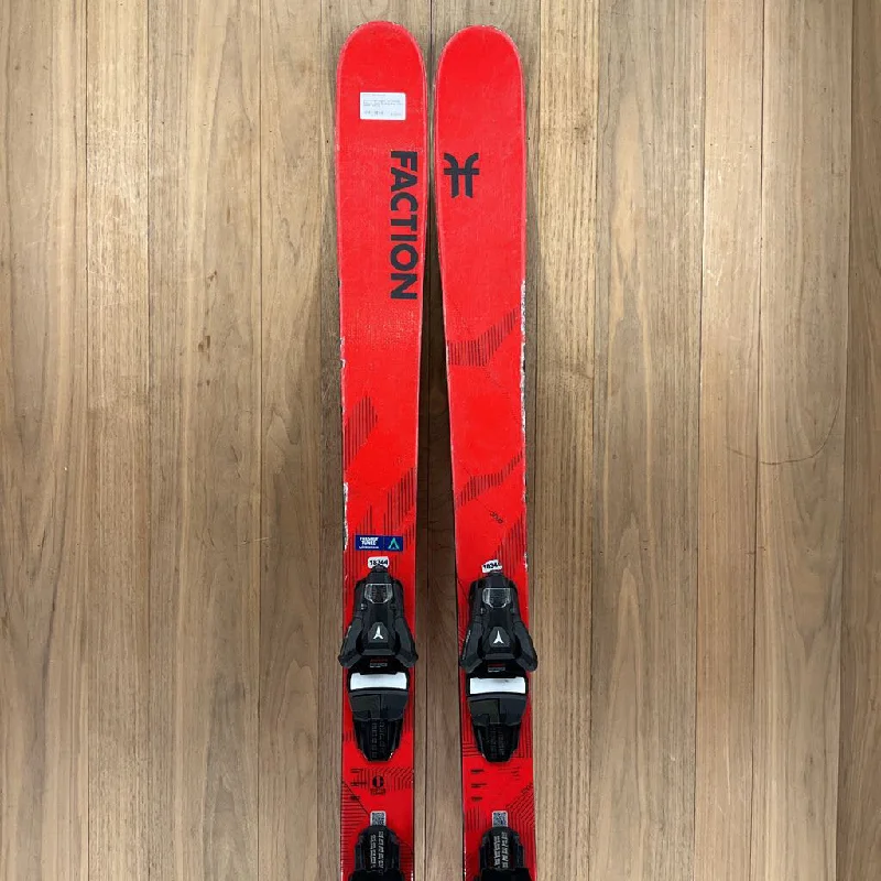 Top skis for long descents-2023 Faction Agent 1 w/ Atomic Strive 13 Demo Bindings