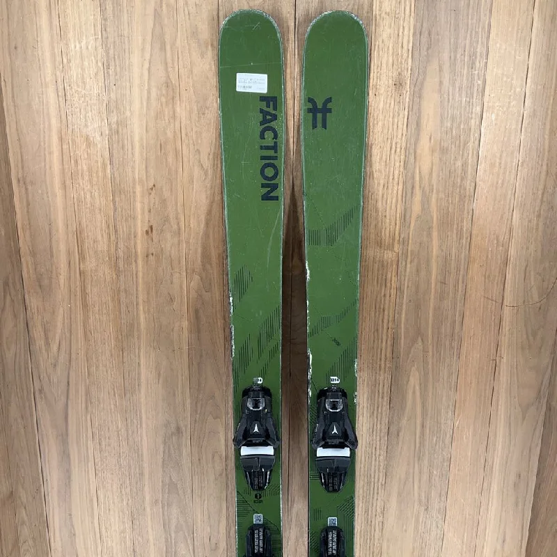 Best skis for carving slopes-2023 Faction Agent 2.0 w/ Atomic Strive 13 Demo Bindings