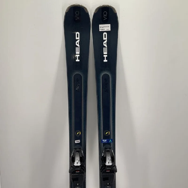 Skis for advanced pros-2023 Head Shape e-V10 w/ Head PRD 12 Demo Bindings