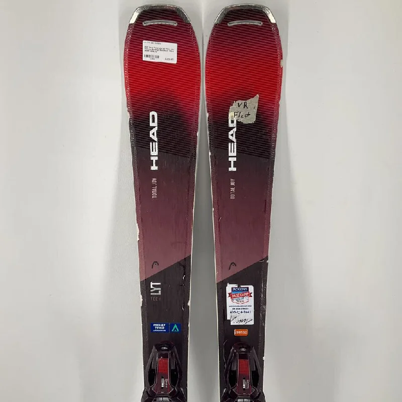 Skis for beginner snowboarders-2023 Head Total Joy w/ Head Joy 11 Demo Bindings