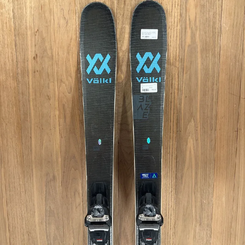 Durable skis for pros-2023 Volkl Blaze 86W w/ Marker Squire 11 Demo Bindings