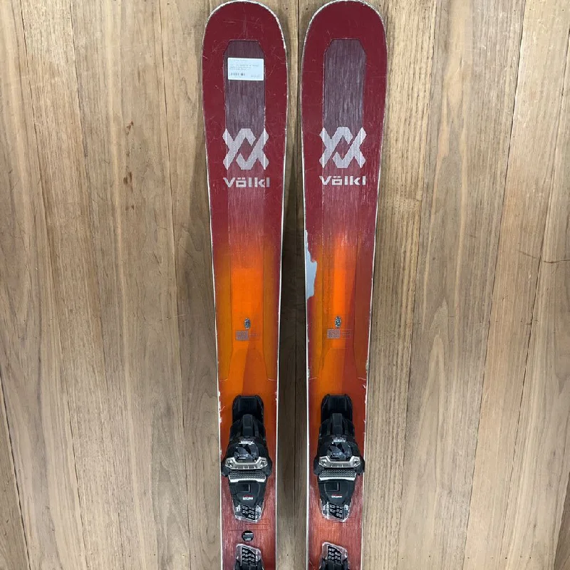 Best skis for steep slopes-2023 Volkl Secret 102 w/ Marker Squire 11 Demo Bindings