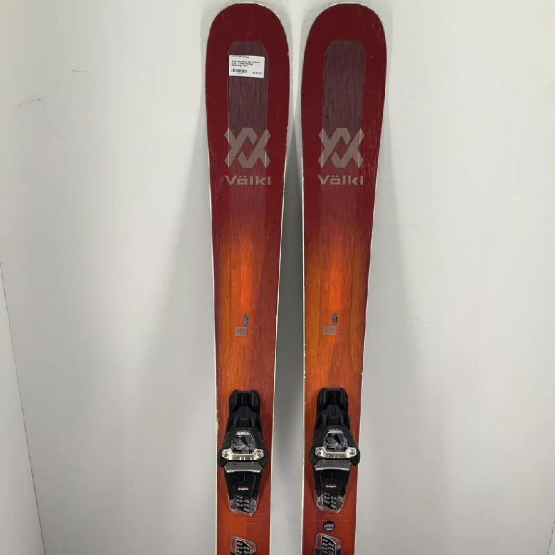 Skis with firm frames-2023 Volkl Secret 102 w/ Marker Squire 11 Demo Bindings