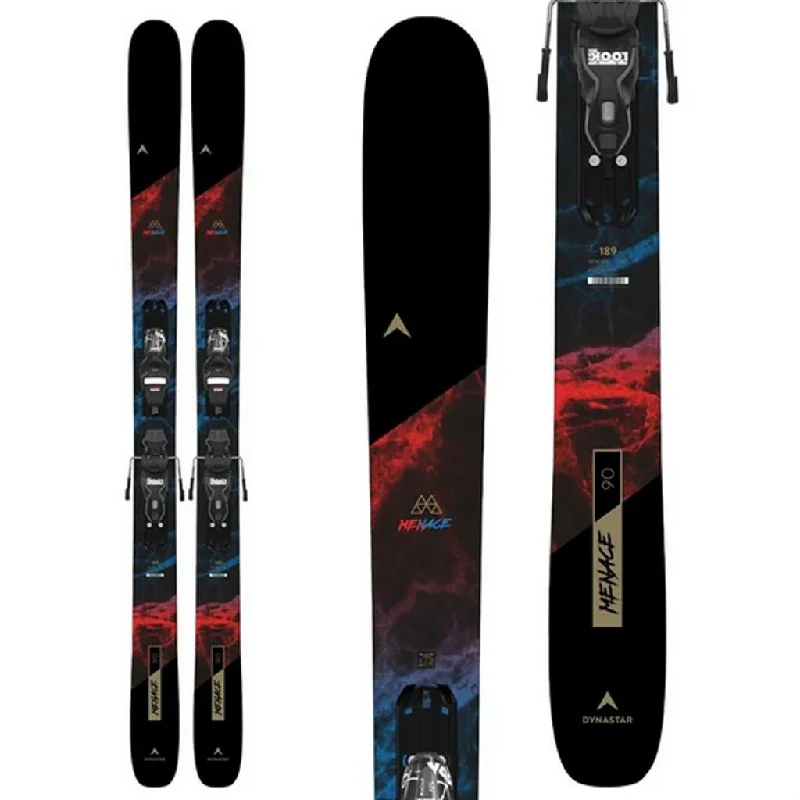 Best skis for steep trails-2024 Dynastar Menace 90 w/ Look Xpress 10 Demo Bindings