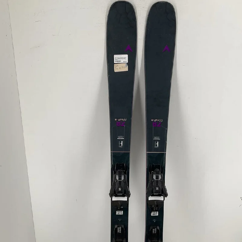 Lightweight skis for experts-2024 Dynastar Women's E-Cross 82 w/ Salomon Strive 11 Demo Bindings