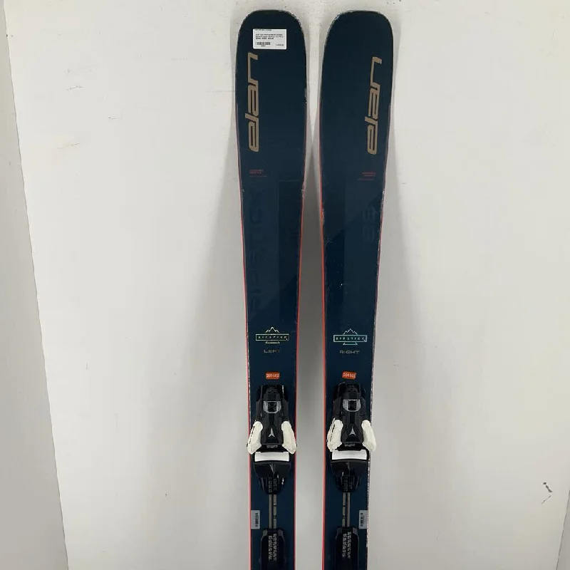 Skis with flexible bases-2024 Elan Ripstick 88 w/ Atomic Strive 11 Demo Bindings