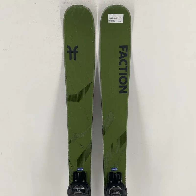 Skis with smooth bases-2024 Faction Agent 2 w/ Tyrolia Attack 11 Demo Bindings