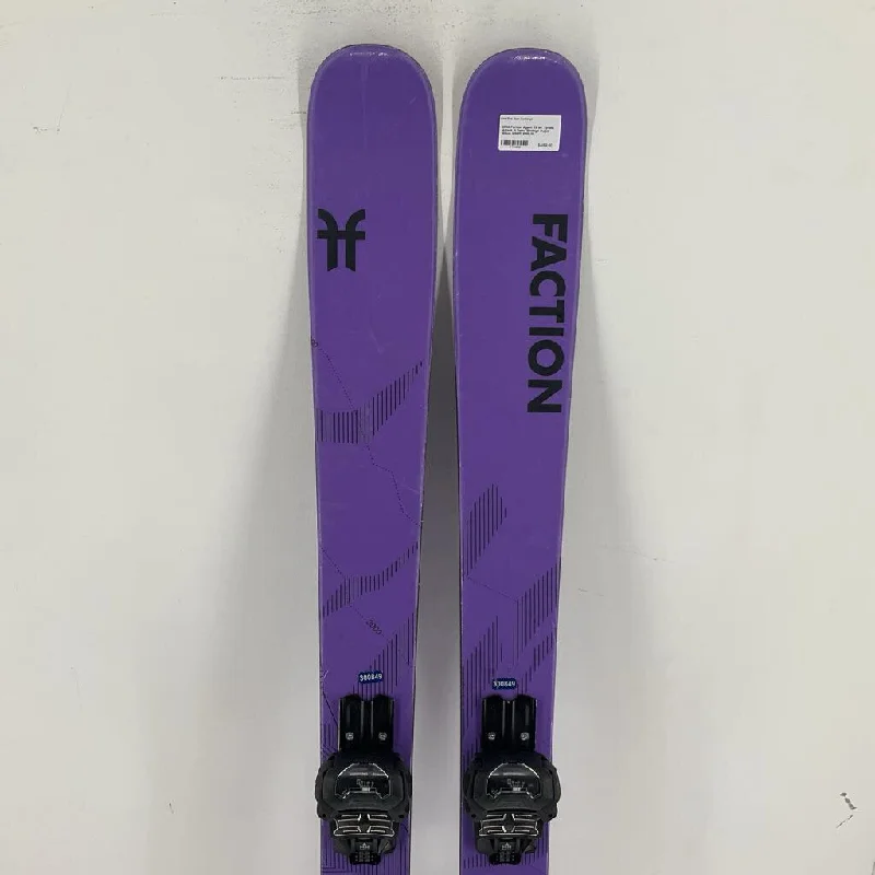 Skis with sleek tips-2024 Faction Agent 2X w/ Tyrolia Attack 11 Demo Bindings