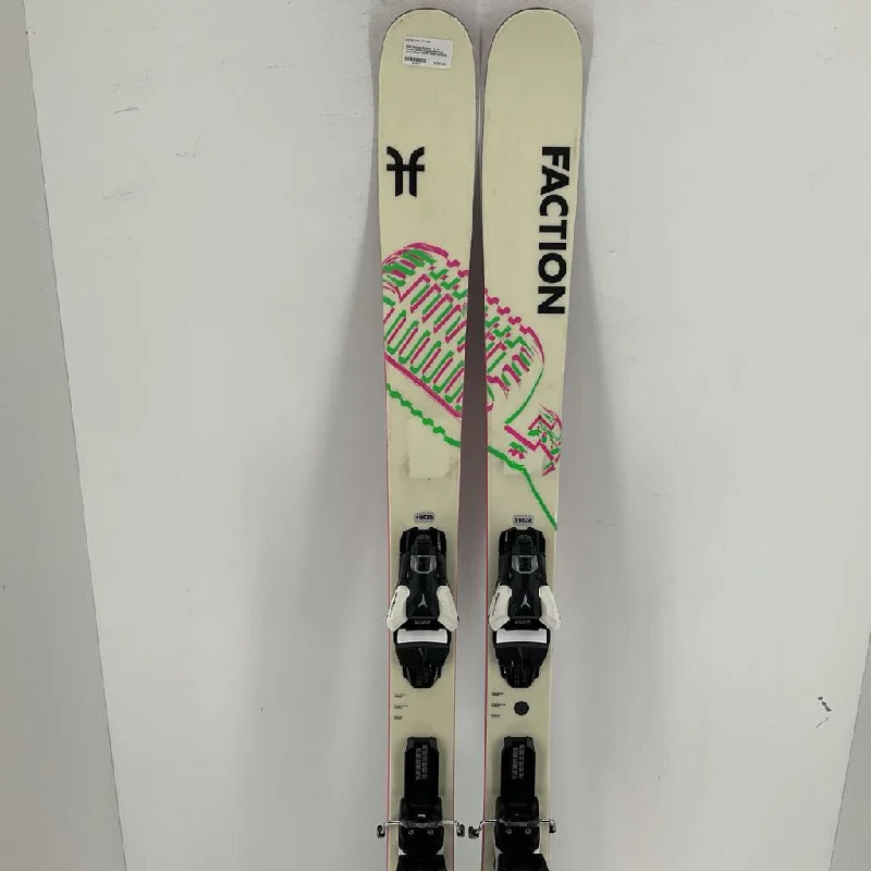 Skis for beginner teens-2024 Faction Prodigy 1X w/ Atomic Strive 11 Demo Bindings